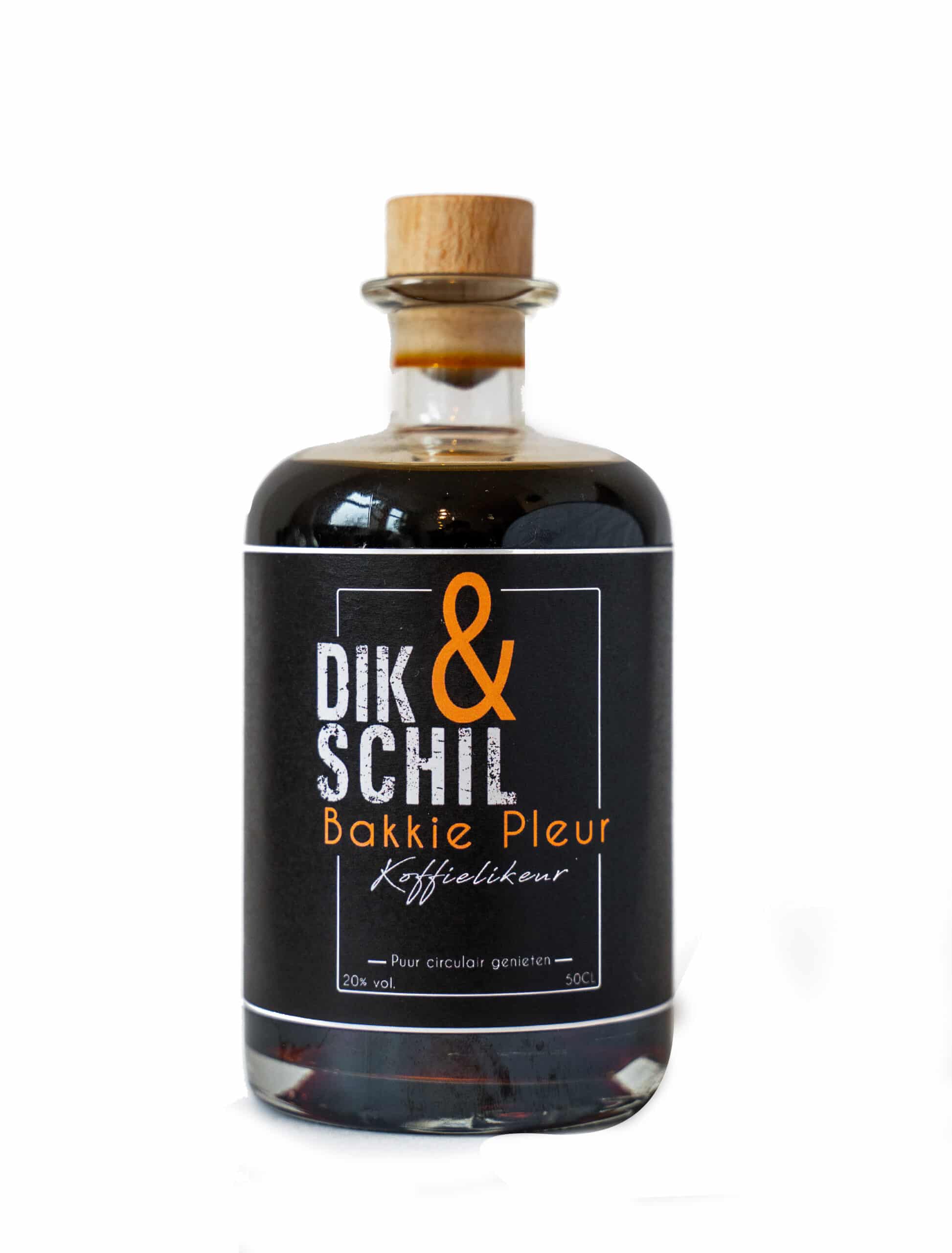 Posters makkelijk te gebruiken huwelijk Dik & Schil Bakkie Pleur Koffielikeur - DirkSchram.com | Unieke flessen